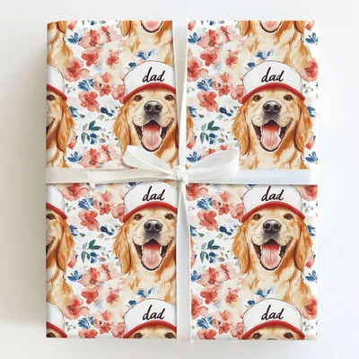 Golden Hero - Gift Wrap for Christmas, Holidays Wrapping Paper, Christmas Wrapping Paper