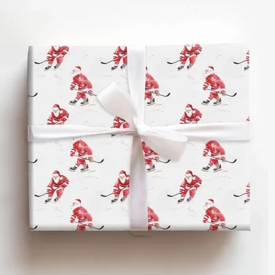 Jolly Power Play - Gift Wrap for Christmas, Holidays Wrapping Paper, Christmas Wrapping Paper