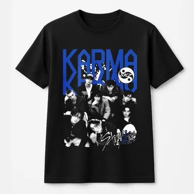 Skkz Album , Stay Concert Outfit, Kpop Boy Band T-Shirt, Kpop Stan Apparel