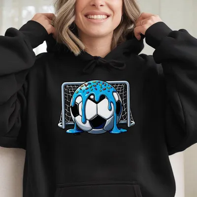 Soccer Candy Drip Youth Hoodie Soccer Youth Hoodie Baller Lifestyle Outfits Youth Hoodie Youth Clothes Back To School
