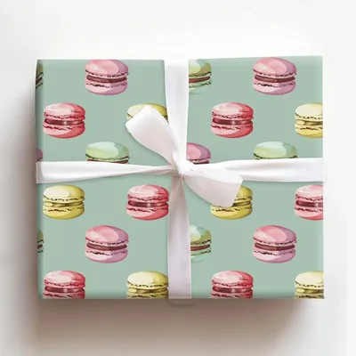 Baked by Annelise - Gift Wrap for Christmas, Holidays Wrapping Paper, Christmas Wrapping Paper