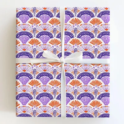 Fan Flair - Gift Wrap for Christmas, Holidays Wrapping Paper, Christmas Wrapping Paper