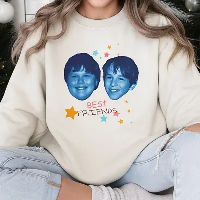 Best Friends Greg And Rowley Sweatshirt Diary Of A Wimpy Kid Meme Sweatshirt Unisex, Gift For Friend, Gift For Her