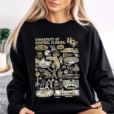 Ucf Knights Game Day Sweatshirt – Retro Ncaa Football Sweatshirt For Knight Nation Saturdays – Vintage College Spirit Gear, For Men, For Women, Full Size