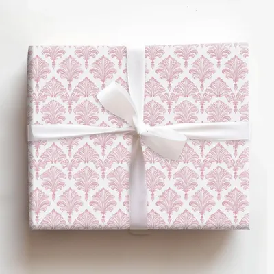 Sugar Plum Scallops - Gift Wrap for Christmas, Holidays Wrapping Paper, Christmas Wrapping Paper