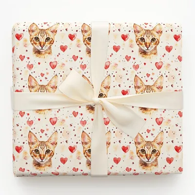 Savannah Valentine - Gift Wrap for Christmas, Holidays Wrapping Paper, Christmas Wrapping Paper