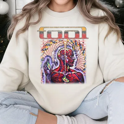 Tool Sweatshirt Metal Music Sweatshirt Fear Inoculum Album Sweatshirt Lateralus 10000 Days Album Sweatshirt Undertow Gift Tool Merch