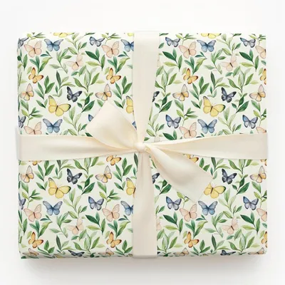 Dancing on Air - Gift Wrap for Christmas, Holidays Wrapping Paper, Christmas Wrapping Paper