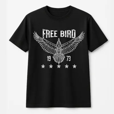 Bird T-Shirt, Boho T-Shirt, Free Bird T-Shirt, Eagle T-Shirt, Retro Music T-Shirt, Vintage Inspired T-Shirt, Thunderbird T-Shirt Classic