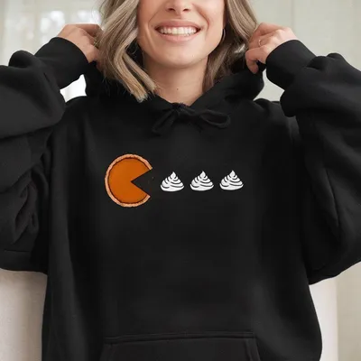 Pumpkin Pie Hoodie,Thankful Hoodie,Thanksgiving Hoodie,Cute Fall,Fall Hoodie,Funny Thansgiving Gift,Autumn Hoodie