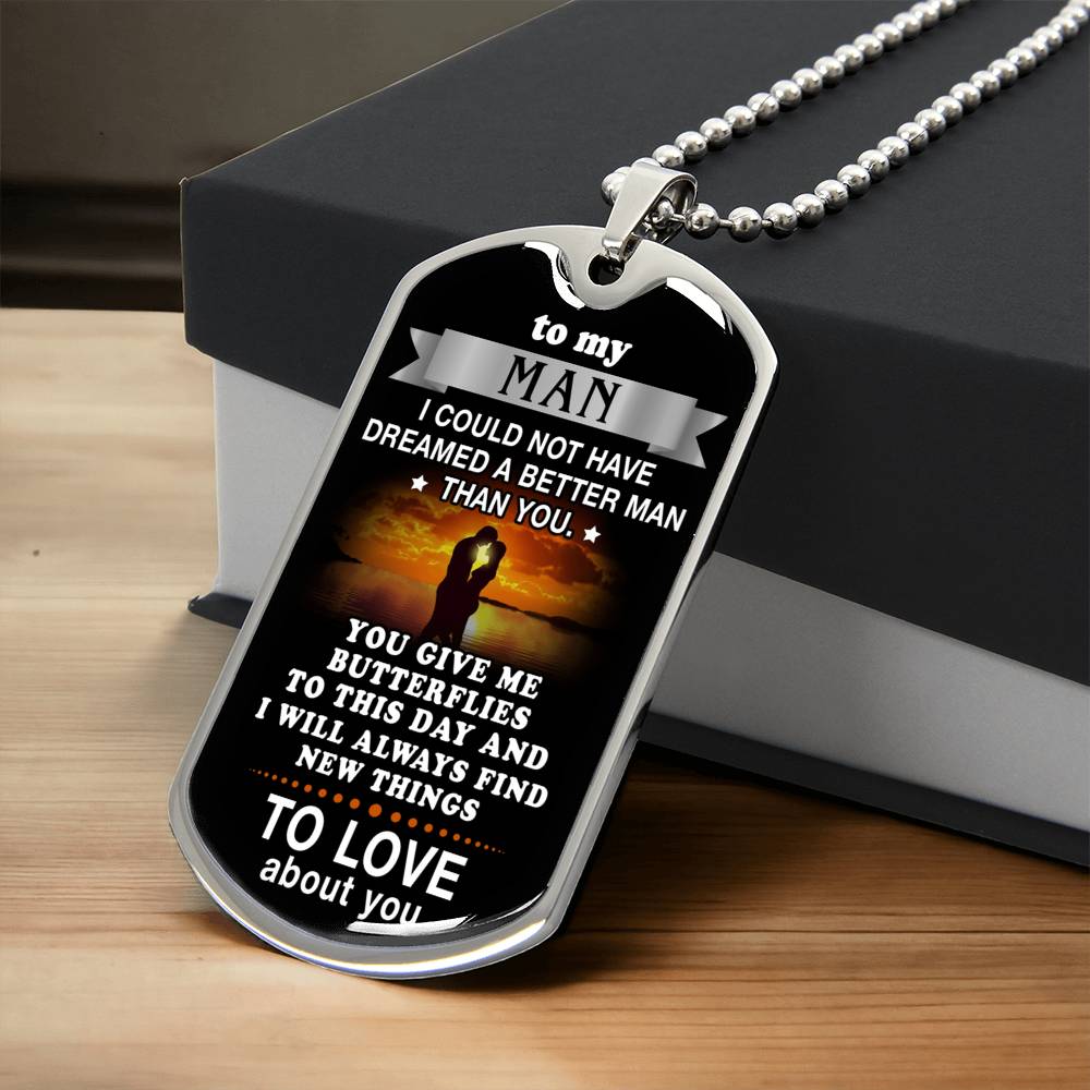Gift For Your Man - New Things - Dog Tag - Army Tag Necklace, Dog Tag