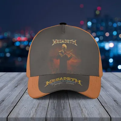 Megadeth Baseball Cap – “Hello Me, Meet The Real Me” Lyric Hat For Metalheads Baseball Cap