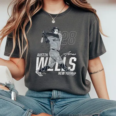 Dynamic Pose Austin Wells New York Baseball Mlbpa T-Shirt Streetwear Menswear Top  Sports T-Shirt Classic T-Shirt