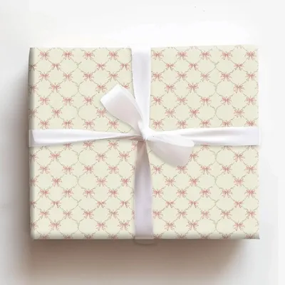 Bowtiful Beginnings - Gift Wrap for Christmas, Holidays Wrapping Paper, Christmas Wrapping Paper