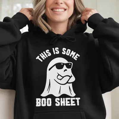 This Is Some Boo Sheet Hoodie Halloween Hoodie Retro Halloween Kids Hoodie Ghost Hoodie Boo Sheet Hoodie Funny Hall