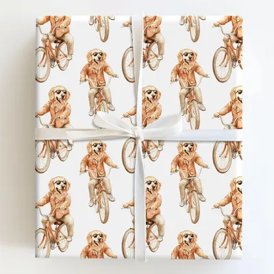 Street Strolls - Gift Wrap for Christmas, Holidays Wrapping Paper, Christmas Wrapping Paper