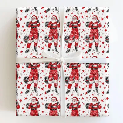 Need for Speed Santa - Gift Wrap for Christmas, Holidays Wrapping Paper, Christmas Wrapping Paper