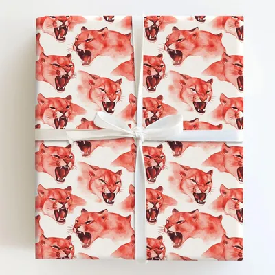 Bites of Red - Gift Wrap for Christmas, Holidays Wrapping Paper, Christmas Wrapping Paper