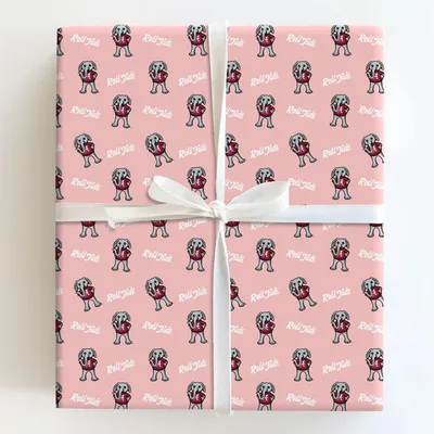 Baby Pink Alabama - Gift Wrap for Christmas, Holidays Wrapping Paper, Christmas Wrapping Paper