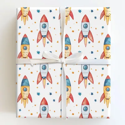 Mission Birthday Fun - Gift Wrap for Christmas, Holidays Wrapping Paper, Christmas Wrapping Paper
