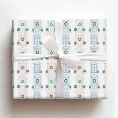 Come On Over - Gift Wrap for Christmas, Holidays Wrapping Paper, Christmas Wrapping Paper