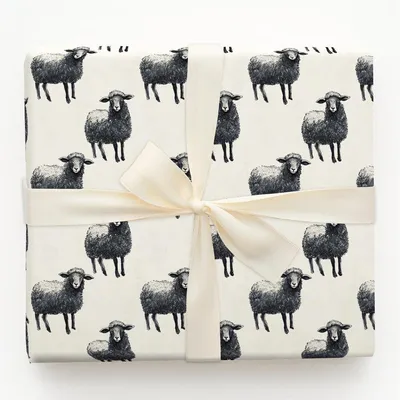 Flock Together - Gift Wrap for Christmas, Holidays Wrapping Paper, Christmas Wrapping Paper
