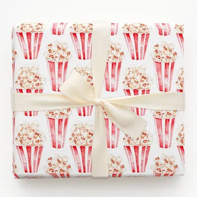 Kernel of Fun - Gift Wrap for Christmas, Holidays Wrapping Paper, Christmas Wrapping Paper