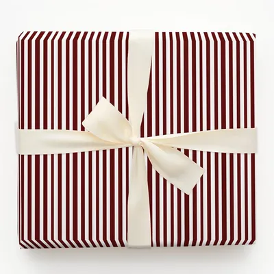 Crimson Streaks Ahead - Gift Wrap for Christmas, Holidays Wrapping Paper, Christmas Wrapping Paper