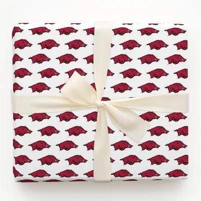Running Razorback - Gift Wrap for Christmas, Holidays Wrapping Paper, Christmas Wrapping Paper