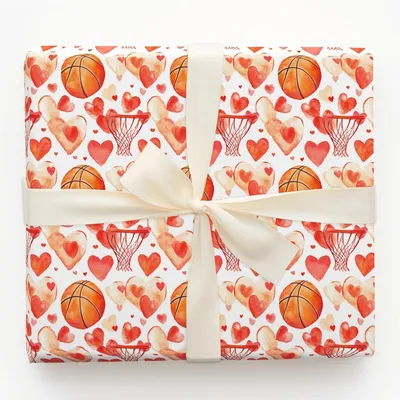 Nothing but Love - Gift Wrap for Christmas, Holidays Wrapping Paper, Christmas Wrapping Paper