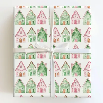 Cotton Candy Christmas - Gift Wrap for Christmas, Holidays Wrapping Paper, Christmas Wrapping Paper