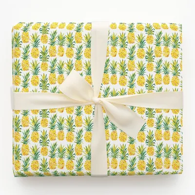 Pineapple and Dandy - Gift Wrap for Christmas, Holidays Wrapping Paper, Christmas Wrapping Paper