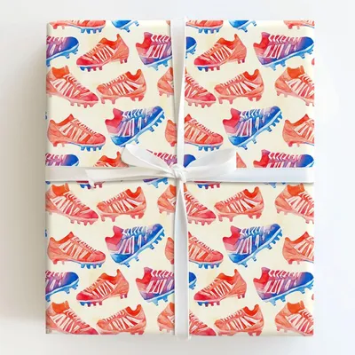 Field Fit - Gift Wrap for Christmas, Holidays Wrapping Paper, Christmas Wrapping Paper