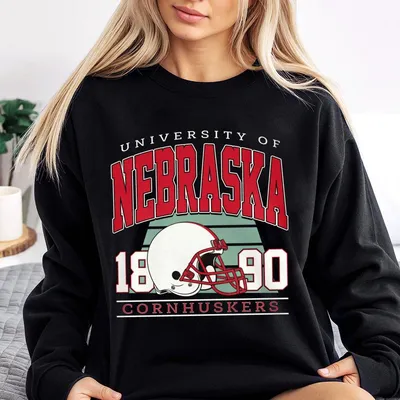 University Of Nebraska Cornhuskers Sweatshirt, College Football , Sports Fan Gear, Unisex Nebraska Sweatshirt, Cornhuskers Graphic Sweatshirt