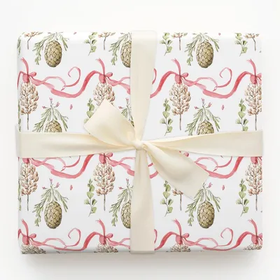 Needles and Nice - Gift Wrap for Christmas, Holidays Wrapping Paper, Christmas Wrapping Paper