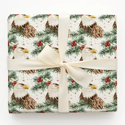 Monarch Sky - Gift Wrap for Christmas, Holidays Wrapping Paper, Christmas Wrapping Paper