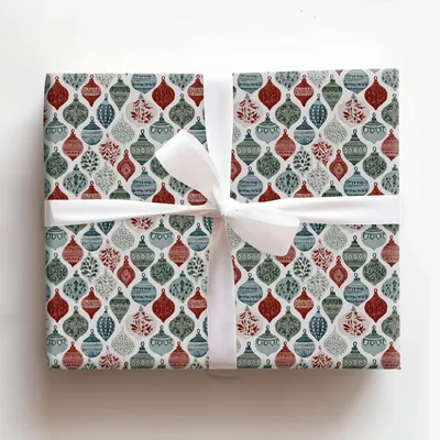 Heirloom Ornaments - Gift Wrap for Christmas, Holidays Wrapping Paper, Christmas Wrapping Paper