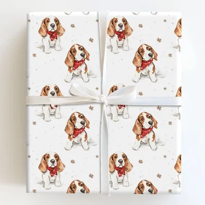 Long Ears Warm Cheers - Gift Wrap for Christmas, Holidays Wrapping Paper, Christmas Wrapping Paper