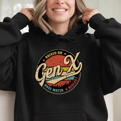 Vintage Women'S Graphic Hoodie, Casual Summer Hoodie, Daily Wear Top, Perfect For Women'S Fashion