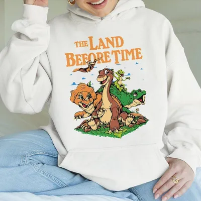 The Land Before Time Pastel Dinosaur Friends Hoodie Land Before Time Party Hoodie Land Before Time Decor Hoodie