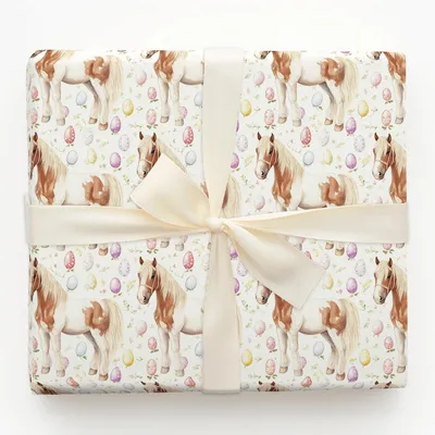 Easter Eggs with the Galineers Cob - Gift Wrap for Christmas, Holidays Wrapping Paper, Christmas Wrapping Paper