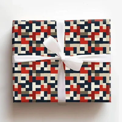 Puzzle Paper - Gift Wrap for Christmas, Holidays Wrapping Paper, Christmas Wrapping Paper