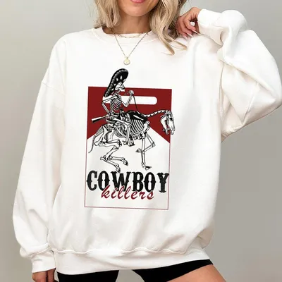 Vintage Marlboro Cowboy Wild West Sweatshirt, Country Music, Cowboy Kille Sweatshirt, Unisex Clothings , Gif