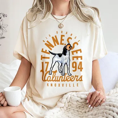Tennessee Volunteers Big Tall Mascot Overlay Essential Pocket T-Shirt Tennessee Volunteers T-Shirt Ncaa Tennessee Volunteers