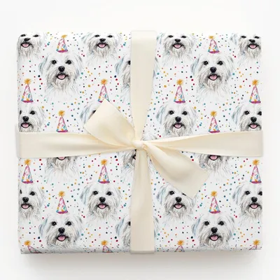 Silk and Sparkles - Gift Wrap for Christmas, Holidays Wrapping Paper, Christmas Wrapping Paper