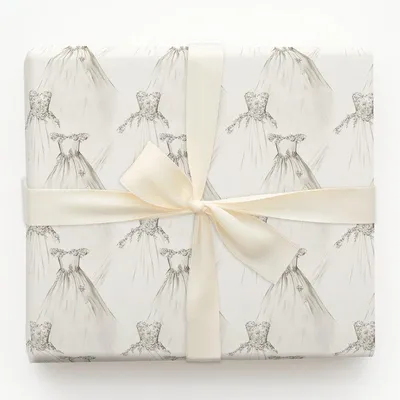 Heirloom Heartbeats - Gift Wrap for Christmas, Holidays Wrapping Paper, Christmas Wrapping Paper