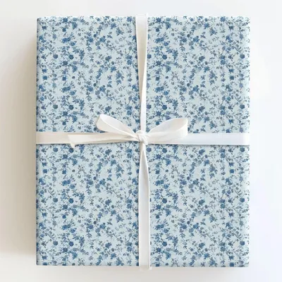 Blue Diamond - Gift Wrap for Christmas, Holidays Wrapping Paper, Christmas Wrapping Paper