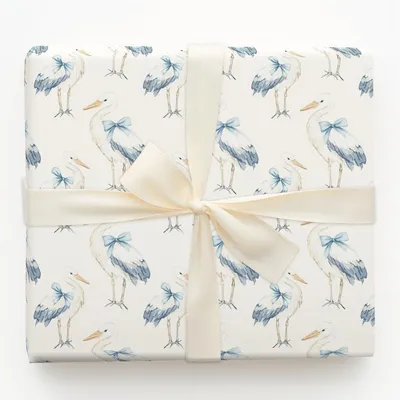 Little Mister on Board - Gift Wrap for Christmas, Holidays Wrapping Paper, Christmas Wrapping Paper