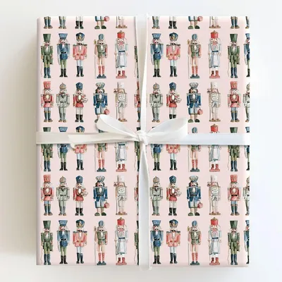 Nutcracker Collection - Gift Wrap for Christmas, Holidays Wrapping Paper, Christmas Wrapping Paper