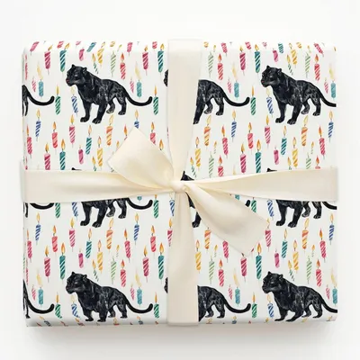 Birthday Prowl - Gift Wrap for Christmas, Holidays Wrapping Paper, Christmas Wrapping Paper